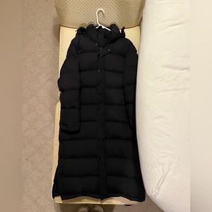 Aritzia black super puffer long